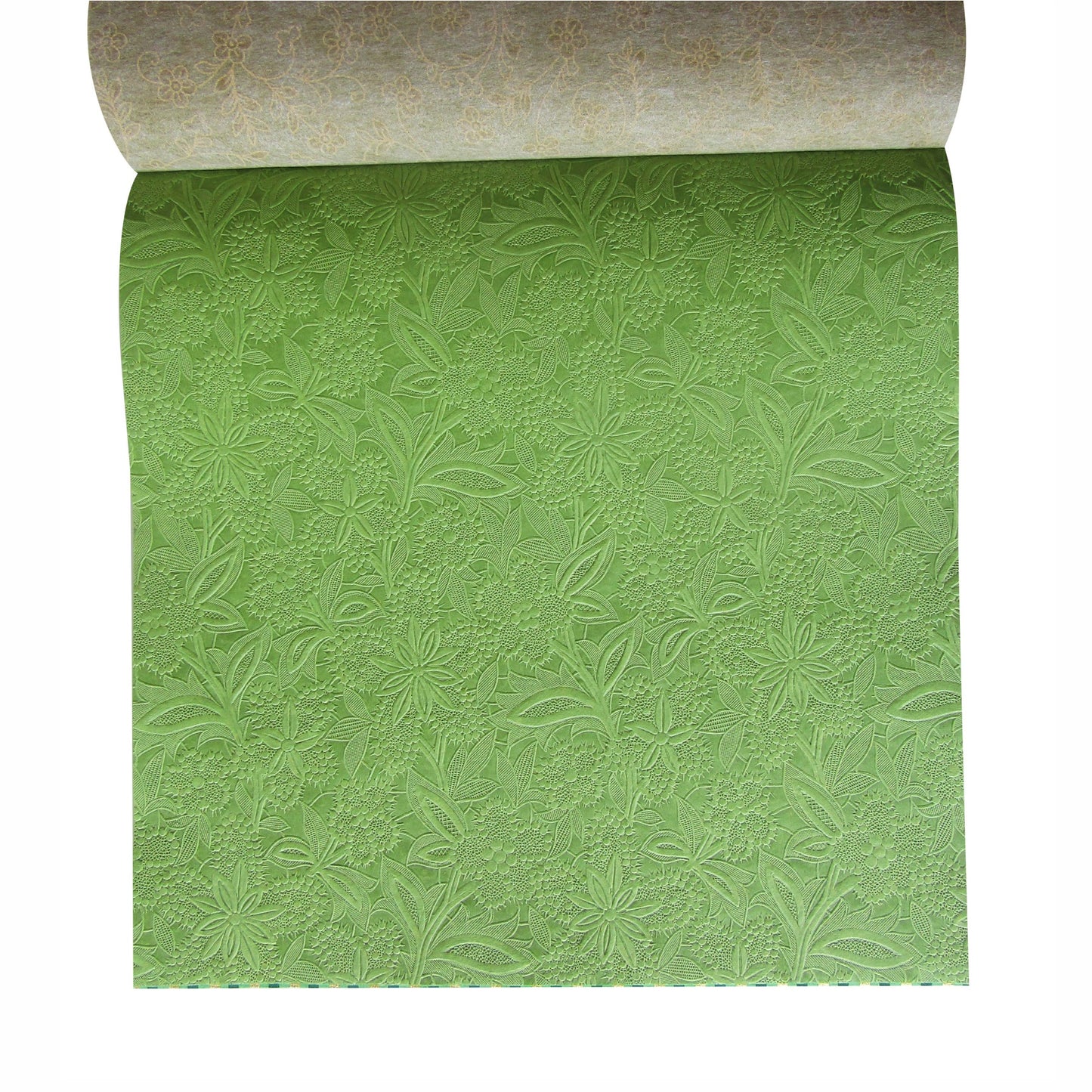 Verdant Vistas: Shades of Green Handmade Scrapbook Paper 12 x 12" Pad, 24 Sheets (2 Sheets Each of 12 Styles)