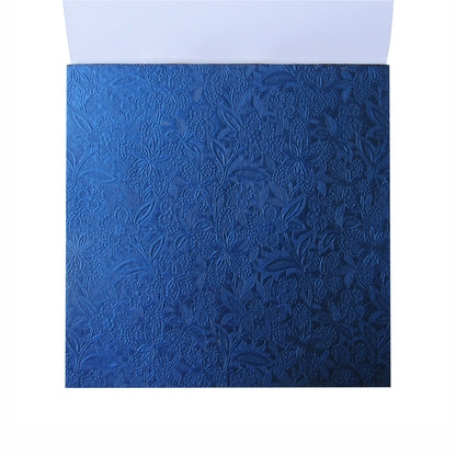 Shades of Blue Handmade Scrapbook Paper: 12x12" Pad, 24 Sheets