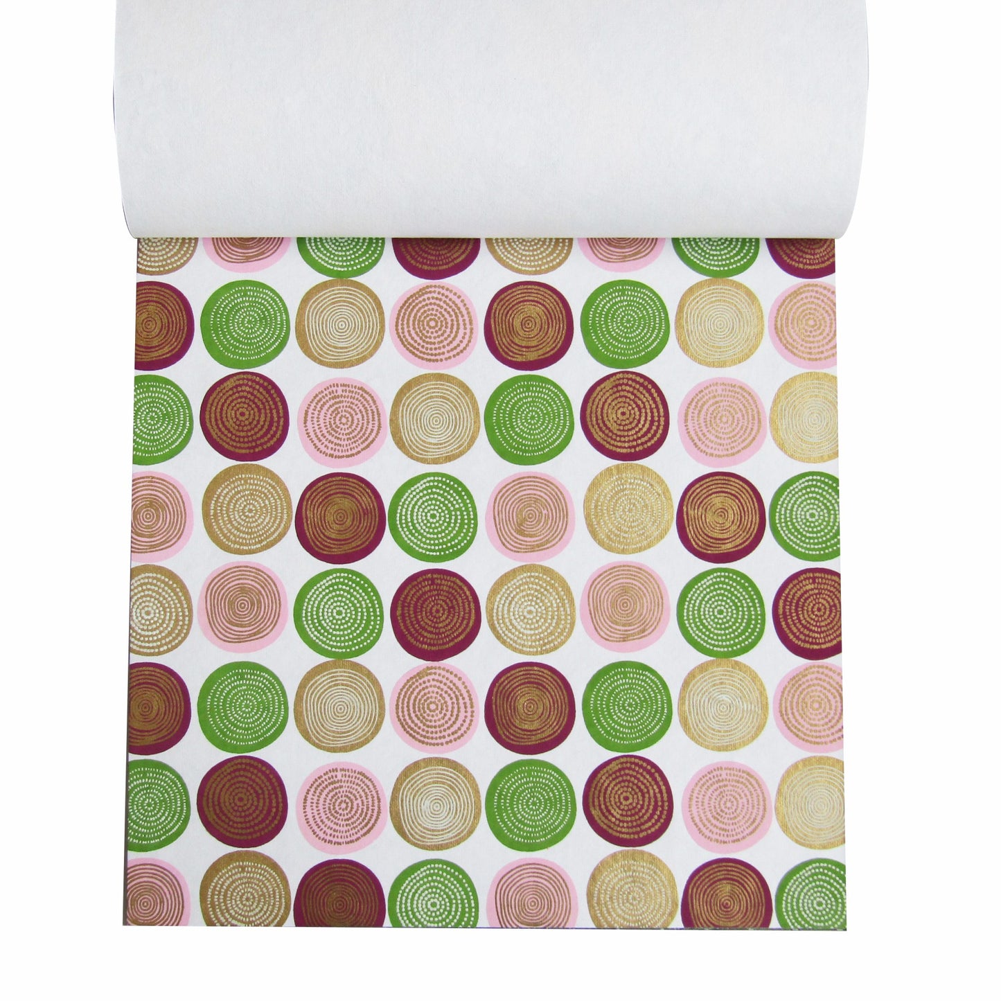 Creative Palette: Decorative Scrapbook Papers 12x12" Pad, 50 Sheets, Assorted Colors