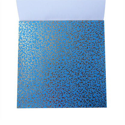 Shades of Blue Handmade Scrapbook Paper: 12x12" Pad, 24 Sheets