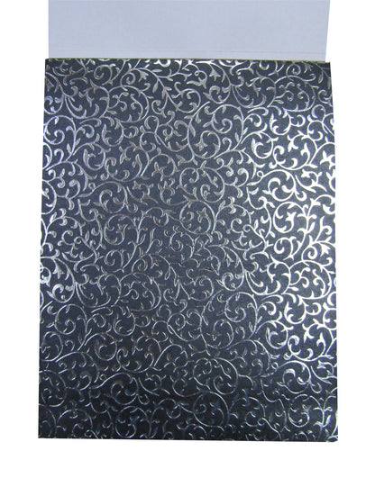 Paperhues Black & White Collection Handmade Scrapbook Paper: 8.5x11" Pad, 36 Sheets