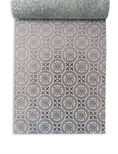 Paperhues Stunning White Silver Grey Handmade Scrapbook Paper: 8.5x11" Pad, 36 Sheets