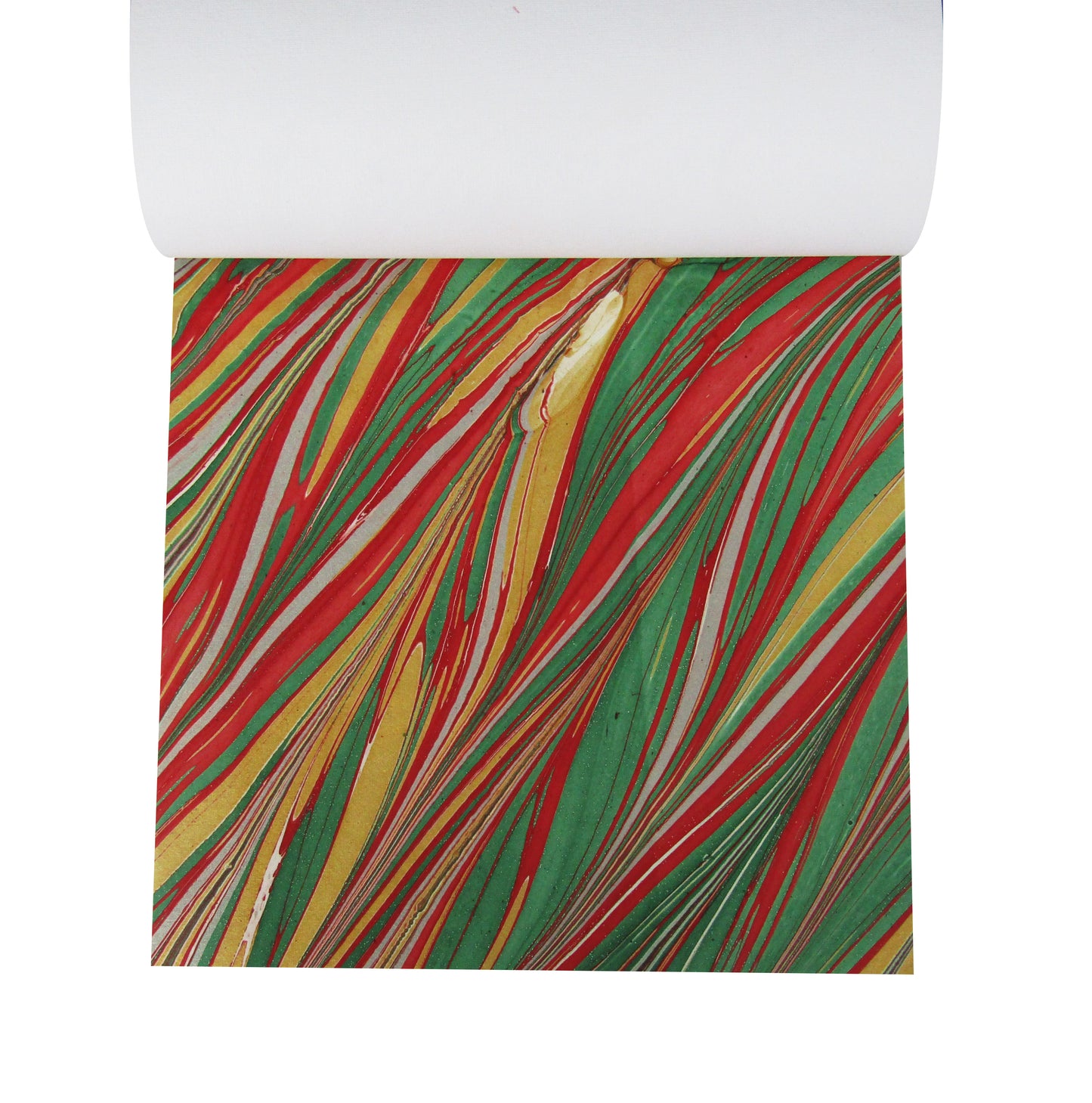 Paperhues Marbled Handmade Scrapbook Papers: 12x12" Pad with 24 Sheets