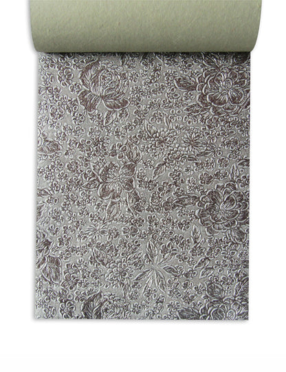 Paperhues Stunning White Silver Grey Handmade Scrapbook Paper: 8.5x11" Pad, 36 Sheets