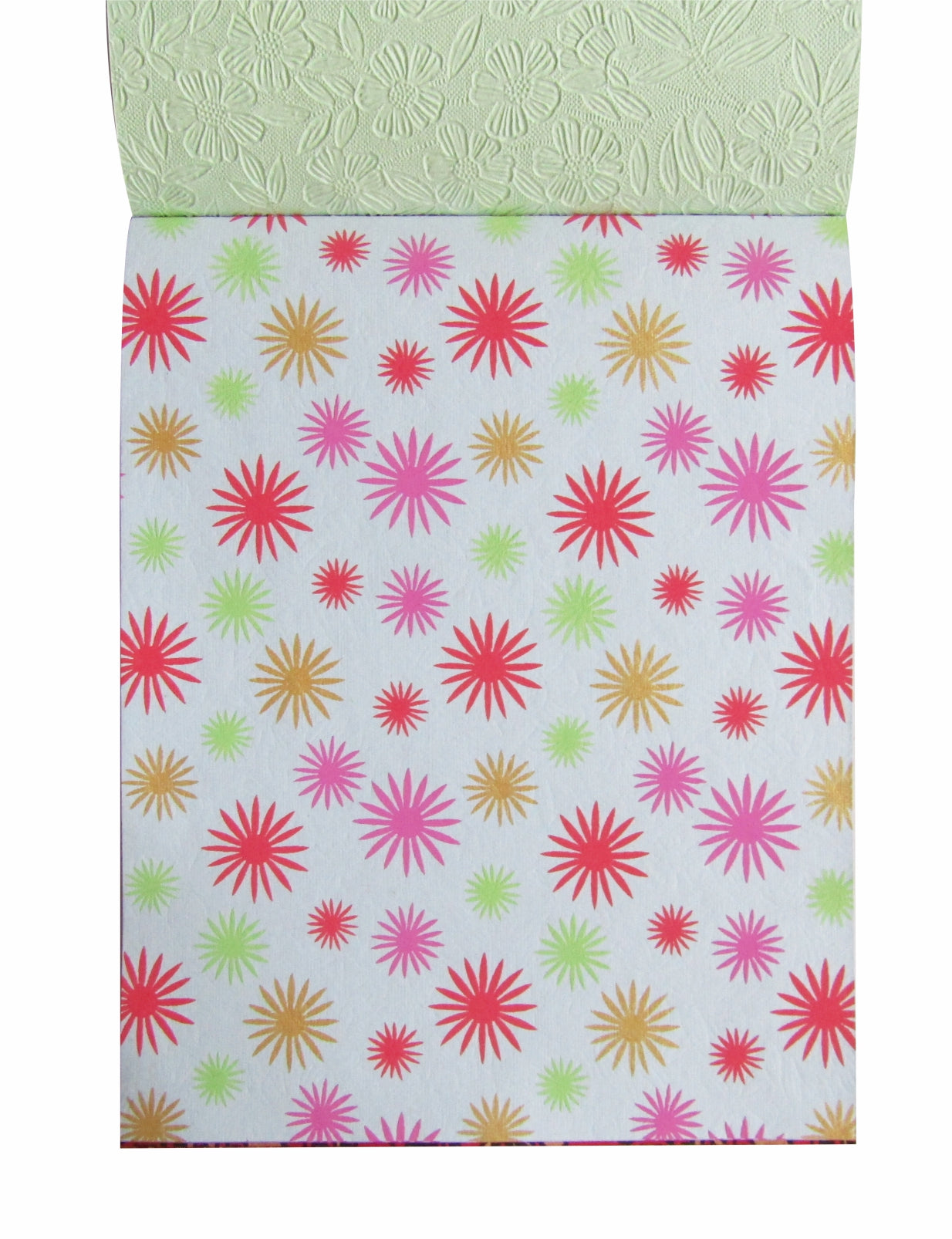 Blooming Creations: Spring-Summer Decorative Handmade Scrapbook Paper 8.5x11" Pad, 40 Sheets