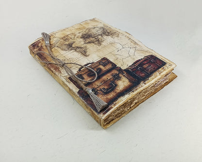 Handmade Paper Vintage Journal