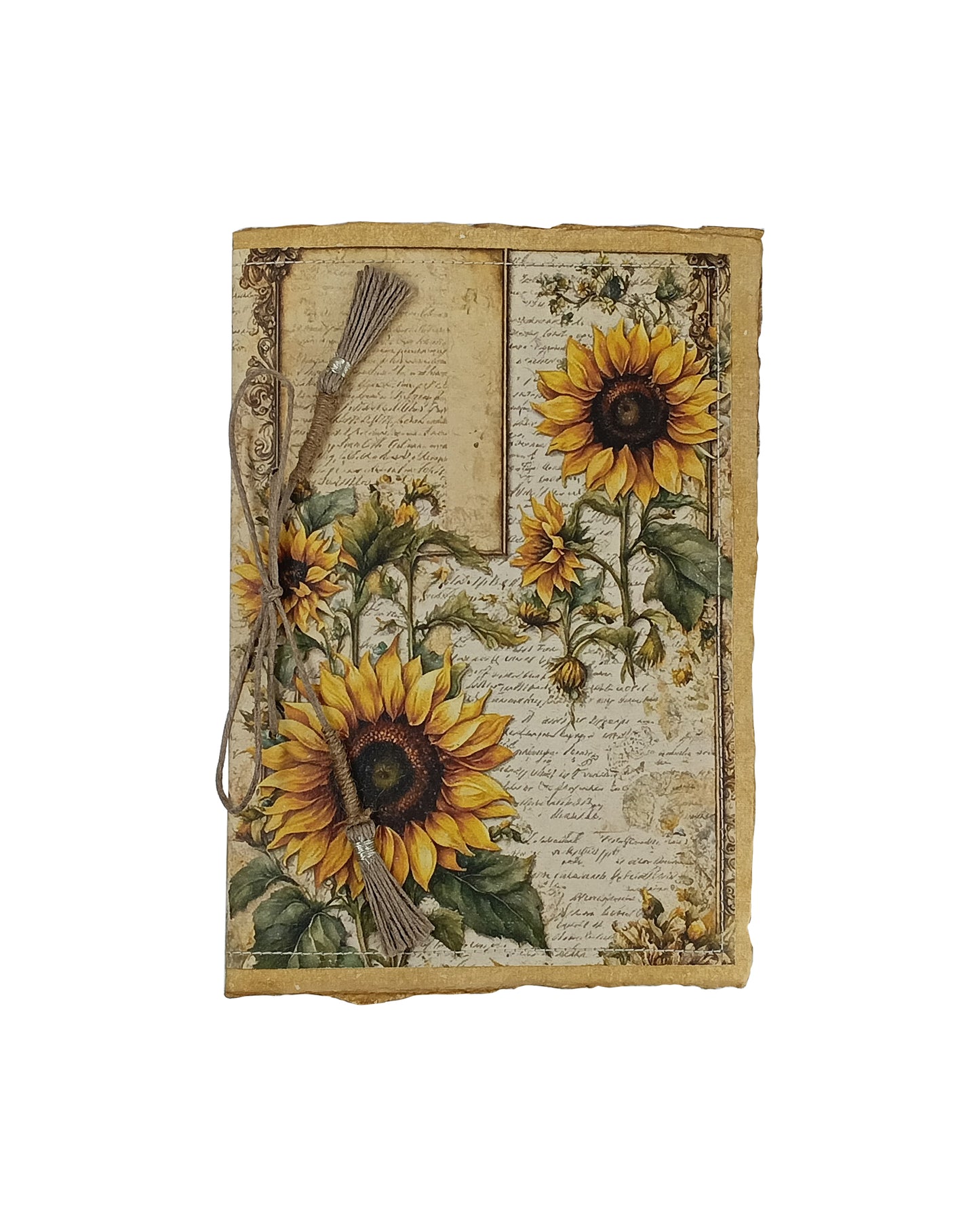 Handmade Paper Vintage Journal