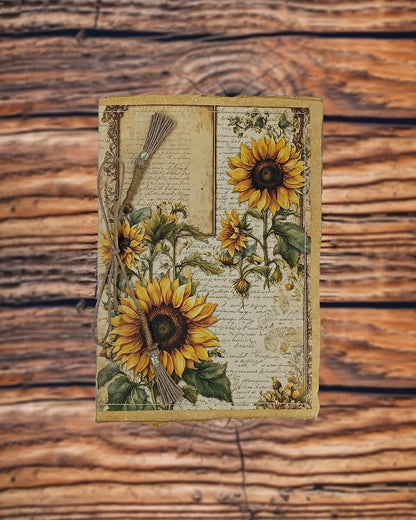 Handmade Paper Vintage Journal